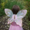 Déguisements de grands prétendants papillon doré avec ailes, 5-7 ans