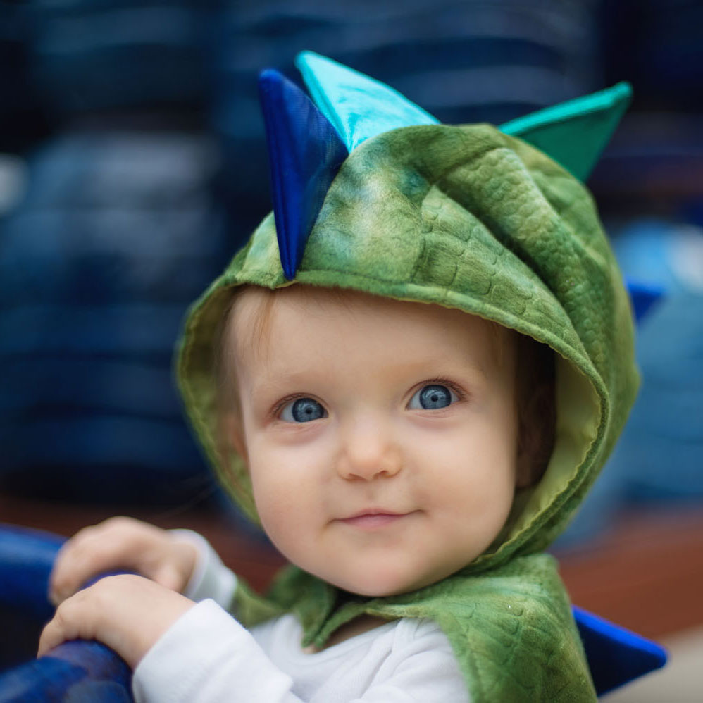 Cape dragon bébé grands prétendants, 1-2 ans