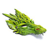 Masque de dragon de grands prétendants vert