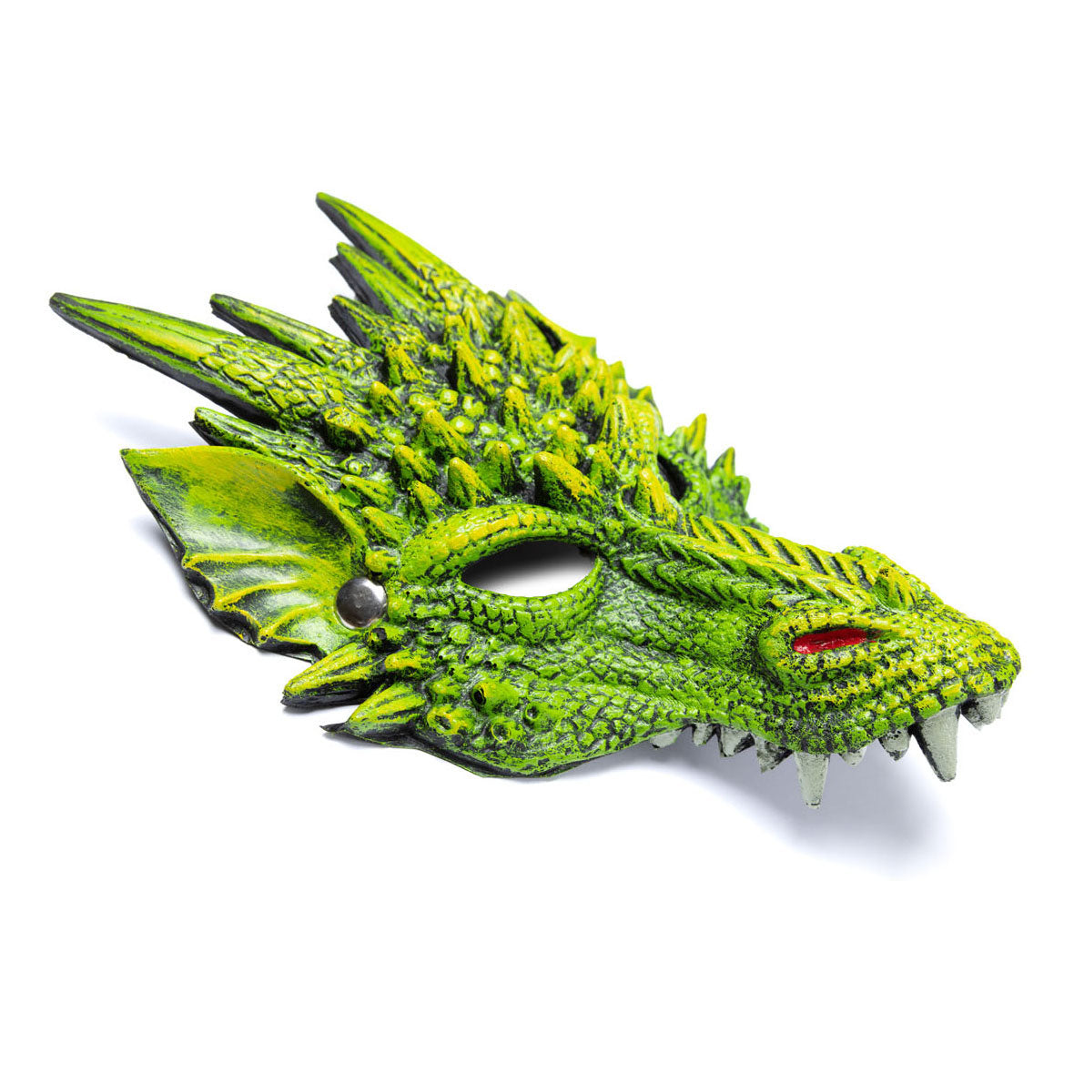 Masque de dragon de grands prétendants vert