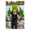 Masque de dragon de grands prétendants vert