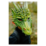 Masque de dragon de grands prétendants vert - afbeelding 4