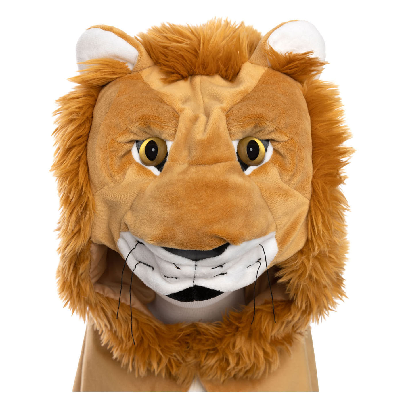 Cape de grands prétendants lion du livre de contes, 4-6 ans