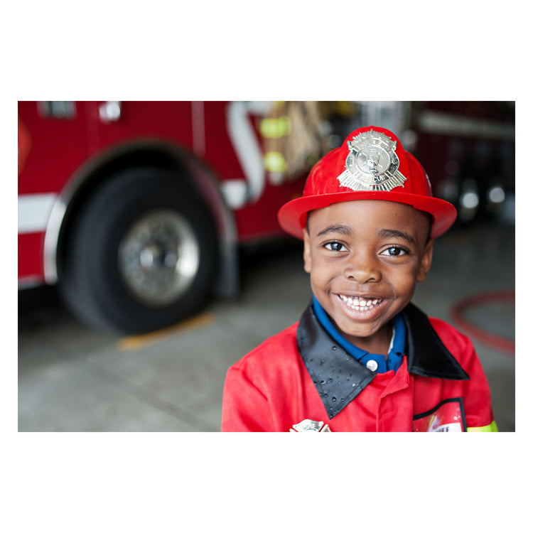 Ensemble de costumes de pompiers de grands prétendants, 3-4 ans
