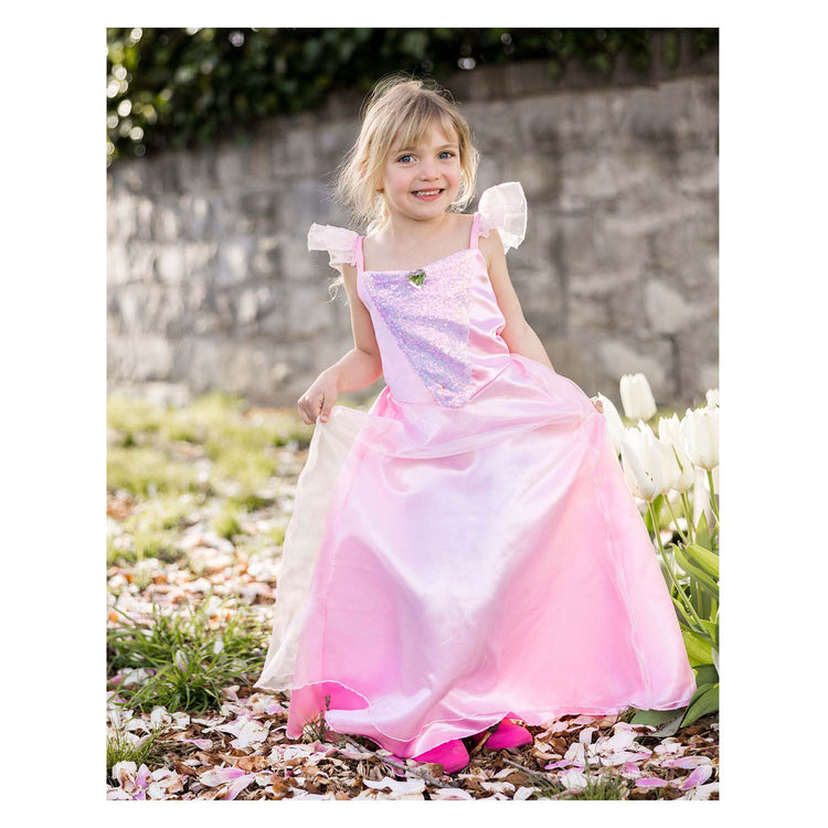 Déguisements de grands prétendants princesse rose - 3-4 ans