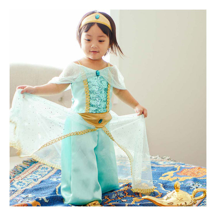 Robe princesse grandes prétendantes jasmin - 3-4 ans