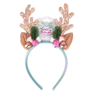Bandeau Rudolph de vacances Great prétendants - menthe rose