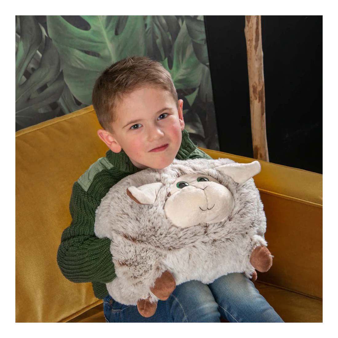 Noxxiez chauffe-mains coussin câlin mouton