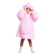 Noxxiez sweat à capuche câlin petit pull licorne, 3-6 ans