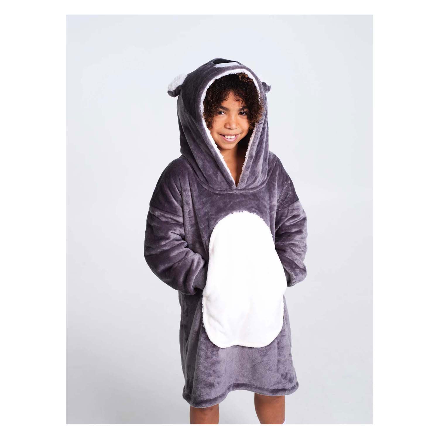 Noxxiez sweat à capuche câlin pull moyen koala, enfants jusqu'à 160cm