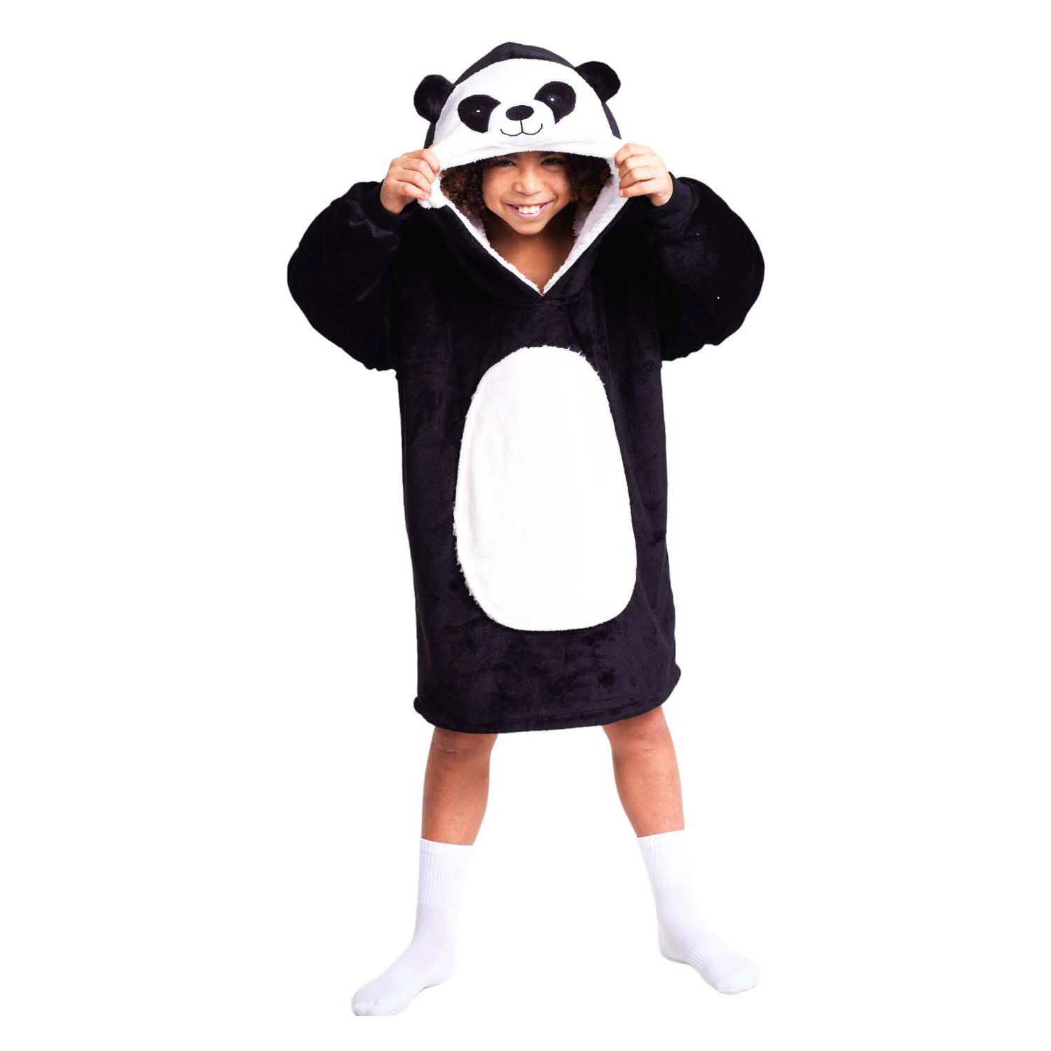 Noxxiez sweat à capuche câlin panda moyen