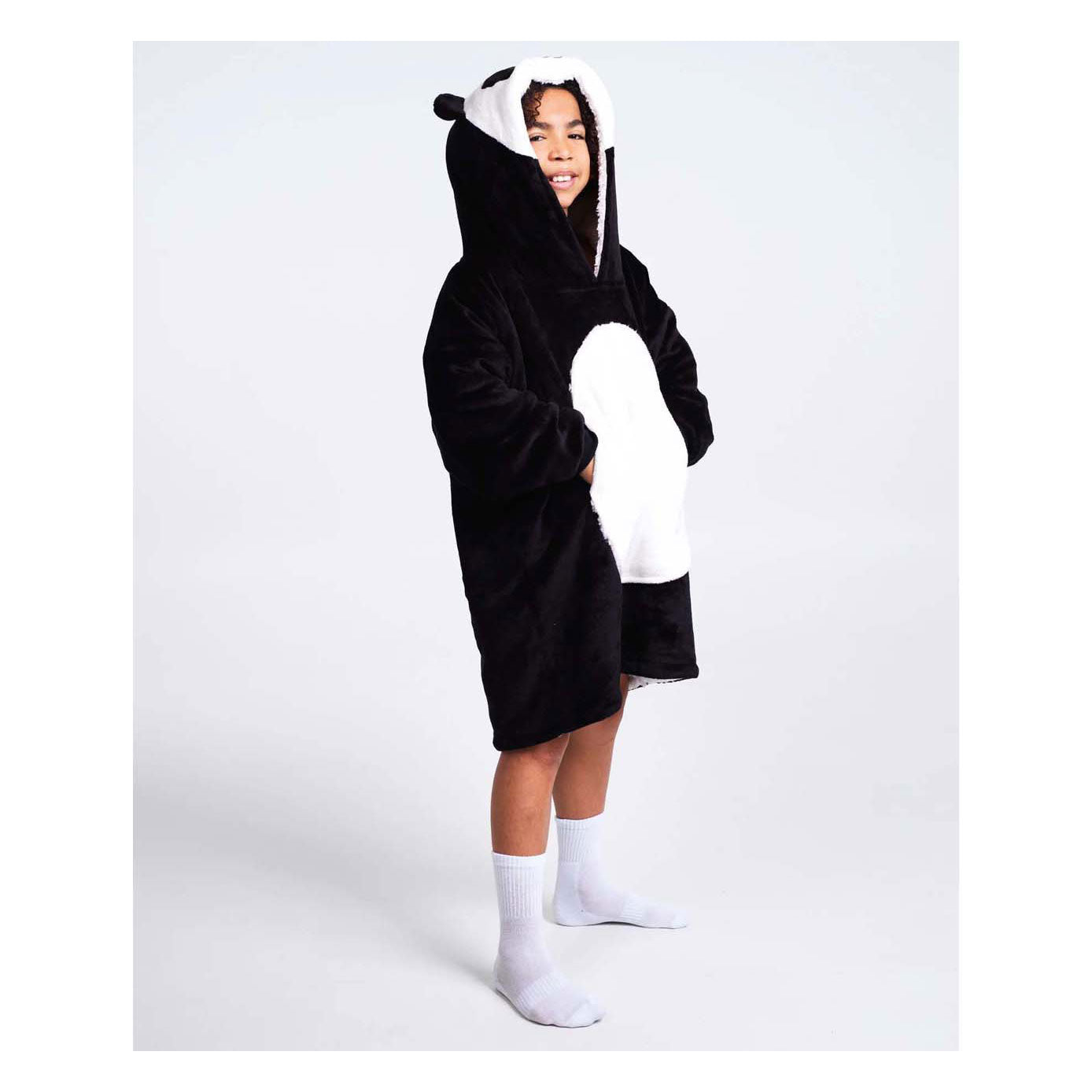 Noxxiez sweat à capuche câlin panda moyen