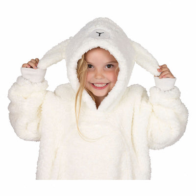 Noxxiez sweat à capuche câlin mouton moyen