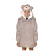 Noxxiez sweat à capuche câlin pull moyen ours, jusqu'à 160 cm