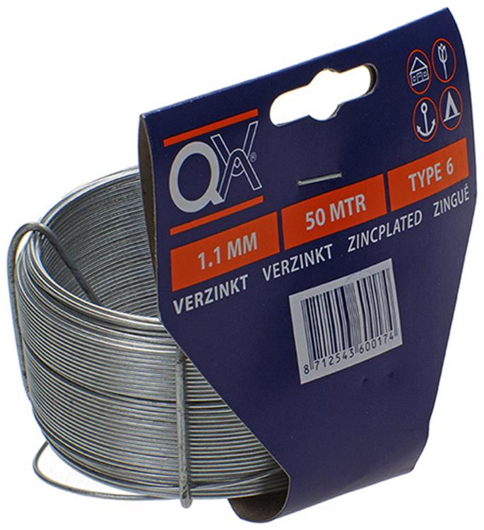 Qx 1013366 - fil de reliure plaqué 1,1mm n.6 | 5 pièces