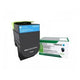 Cartouche de toner Lexmark 71b20c0 cyan