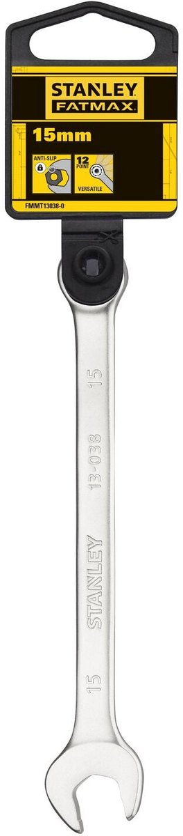 Stanley fmmt13038-0 clé mixte fatmax 15mm antidérapante