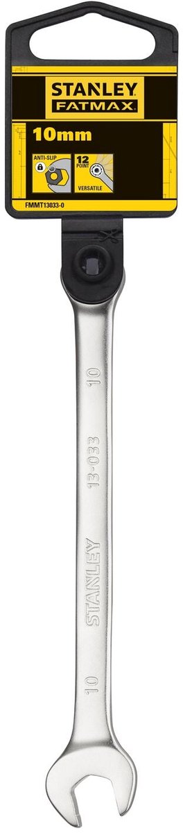Stanley outils à main clé mixte fatmax 10 mm antidérapante - fmmt13033-0 - fmmt13033-0