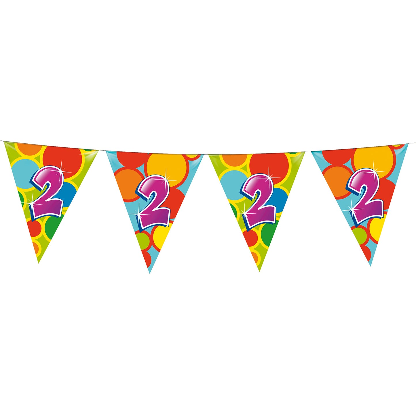 Haza Witbaard Flag Line 2 ans, 10mtr.