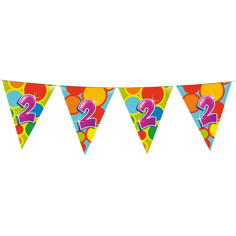 Haza Witbaard Flag Line 2 ans, 10mtr.