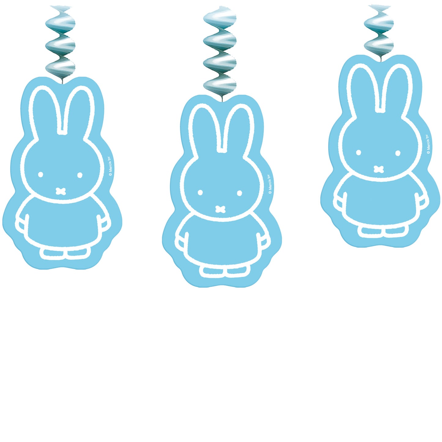 Décoration suspendue Miffy Blue, 3e.