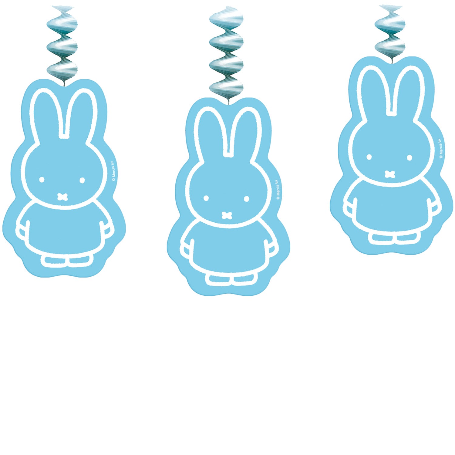 Décoration suspendue Miffy Blue, 3e.