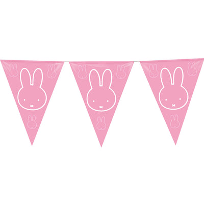 Ligne de drapeau Miffy Pink, 10mtr.