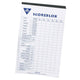 Bloc de score Haza Witbaard, 250 feuilles