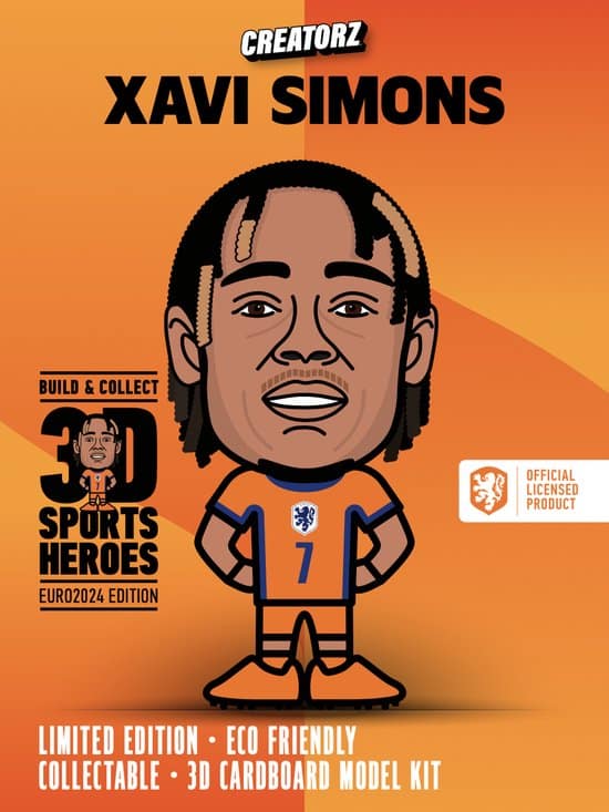 Oku Creatorz 3d Xavi Simons Héros sportifs
