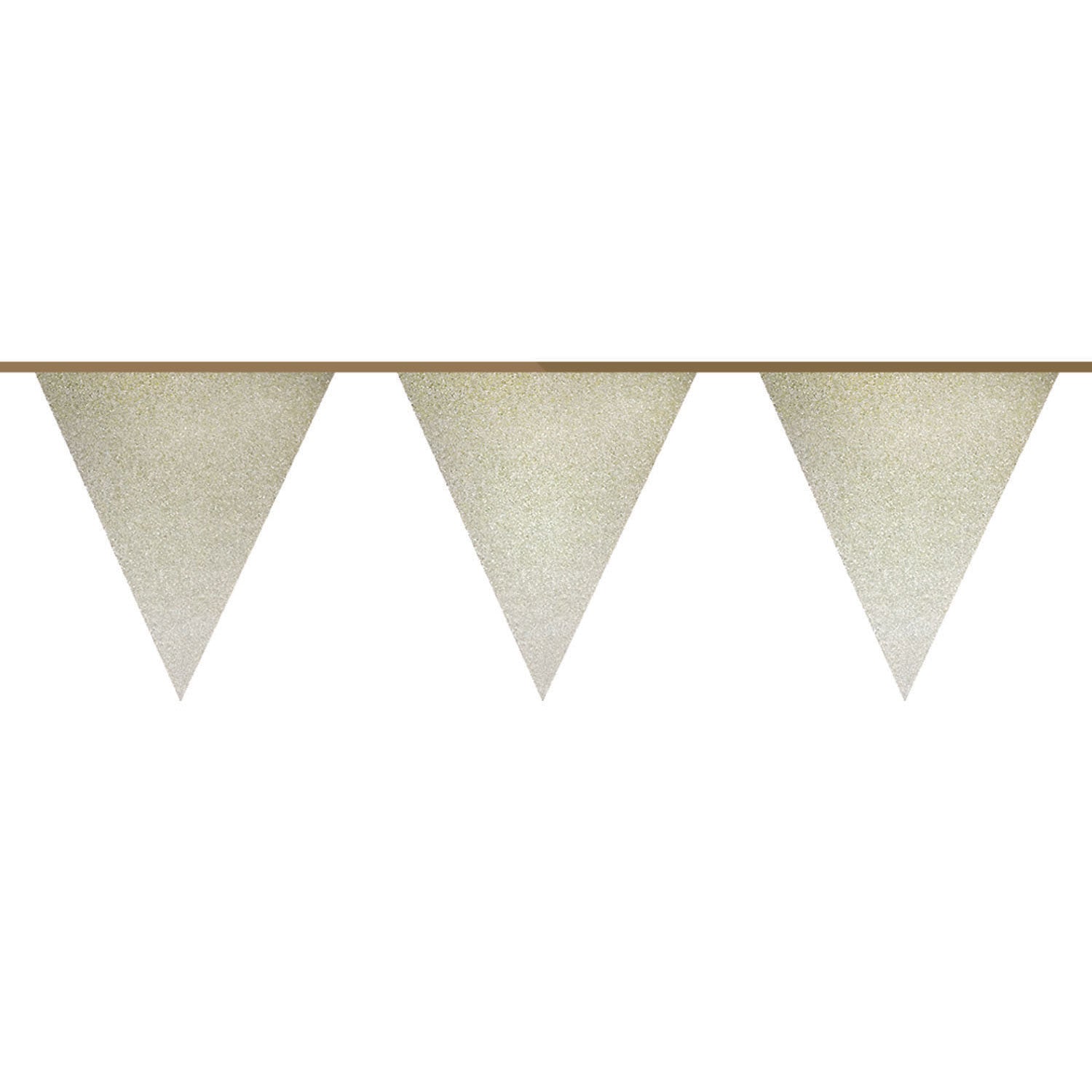 Ligne de drapeau Golt Glitter, 6mtr.