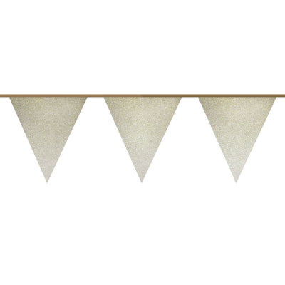 Ligne de drapeau Golt Glitter, 6mtr.