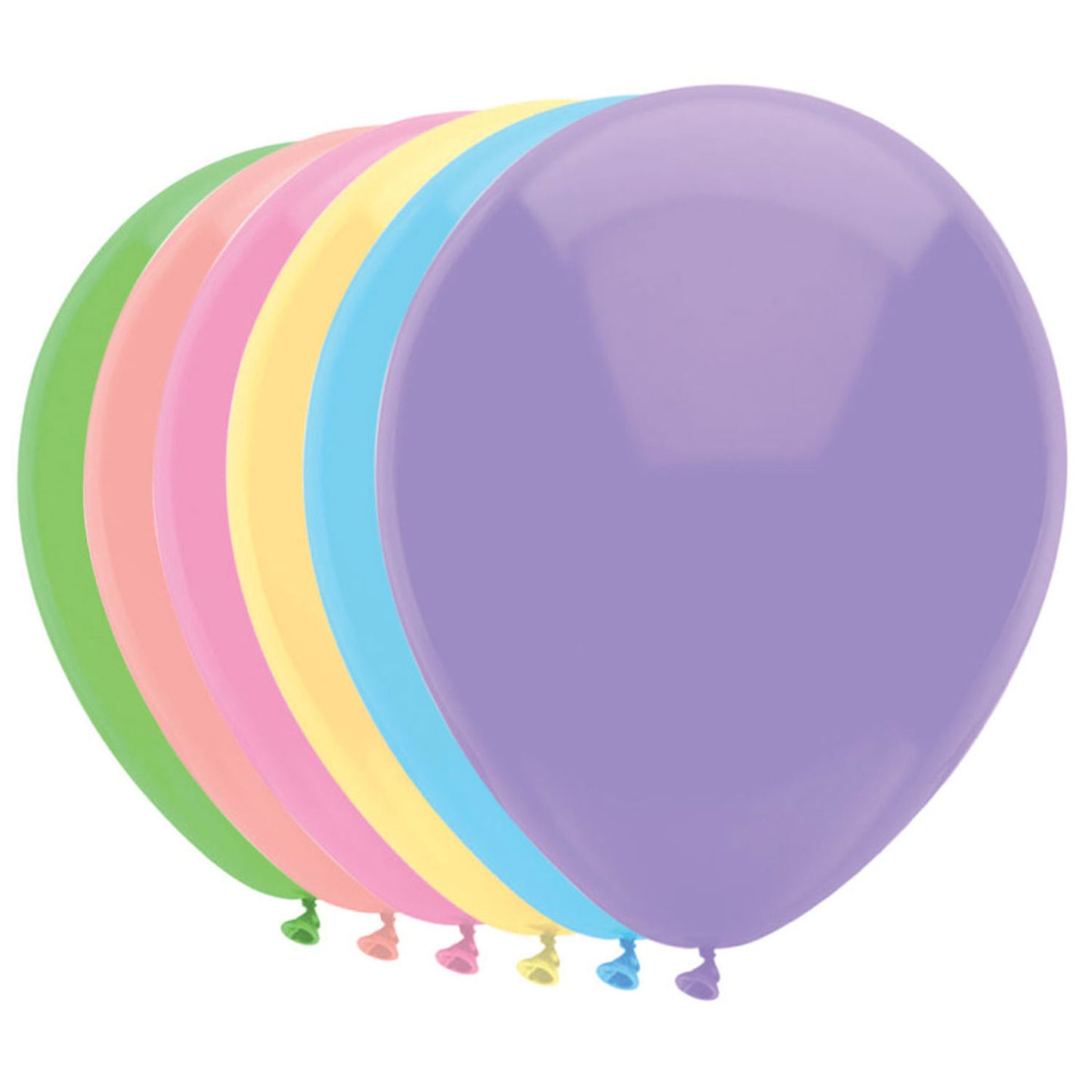 Ballons pastel, 10e.