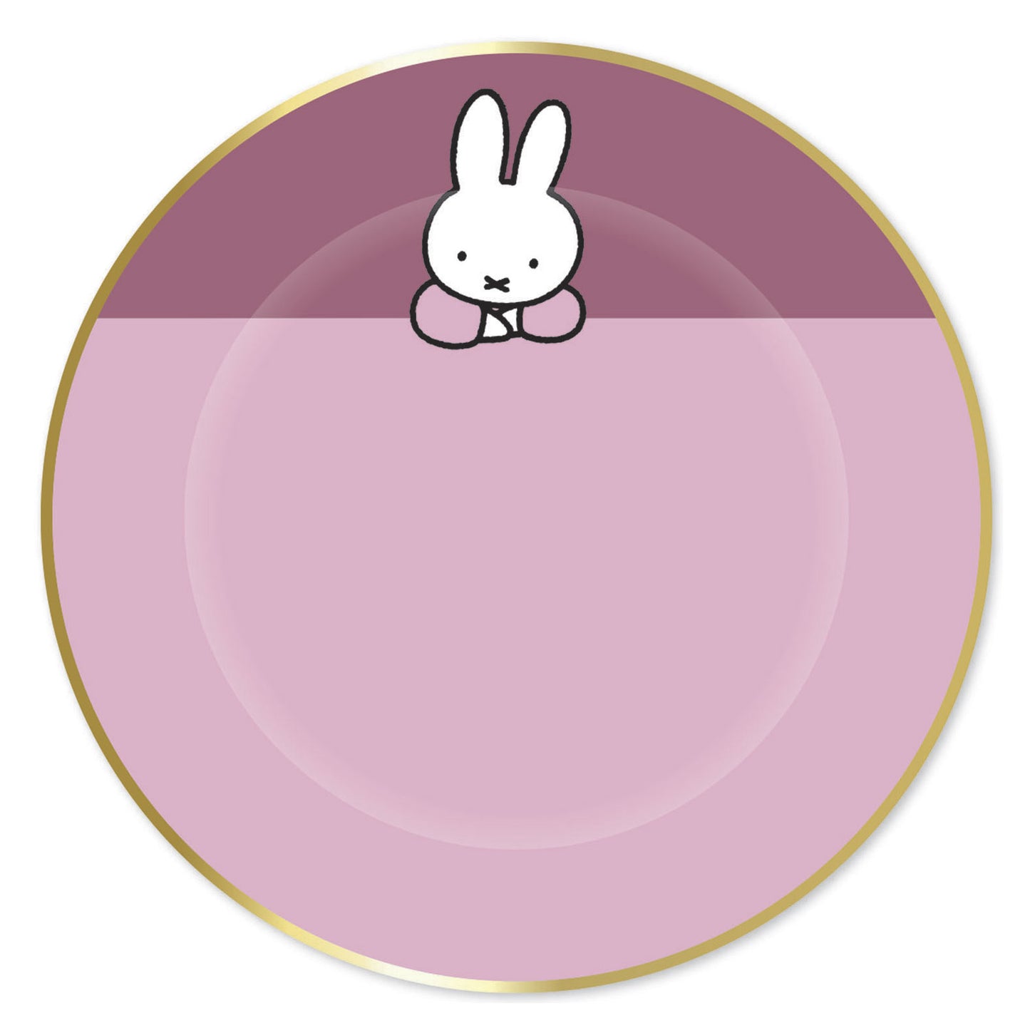 Plaques roses Miffy, 8e.