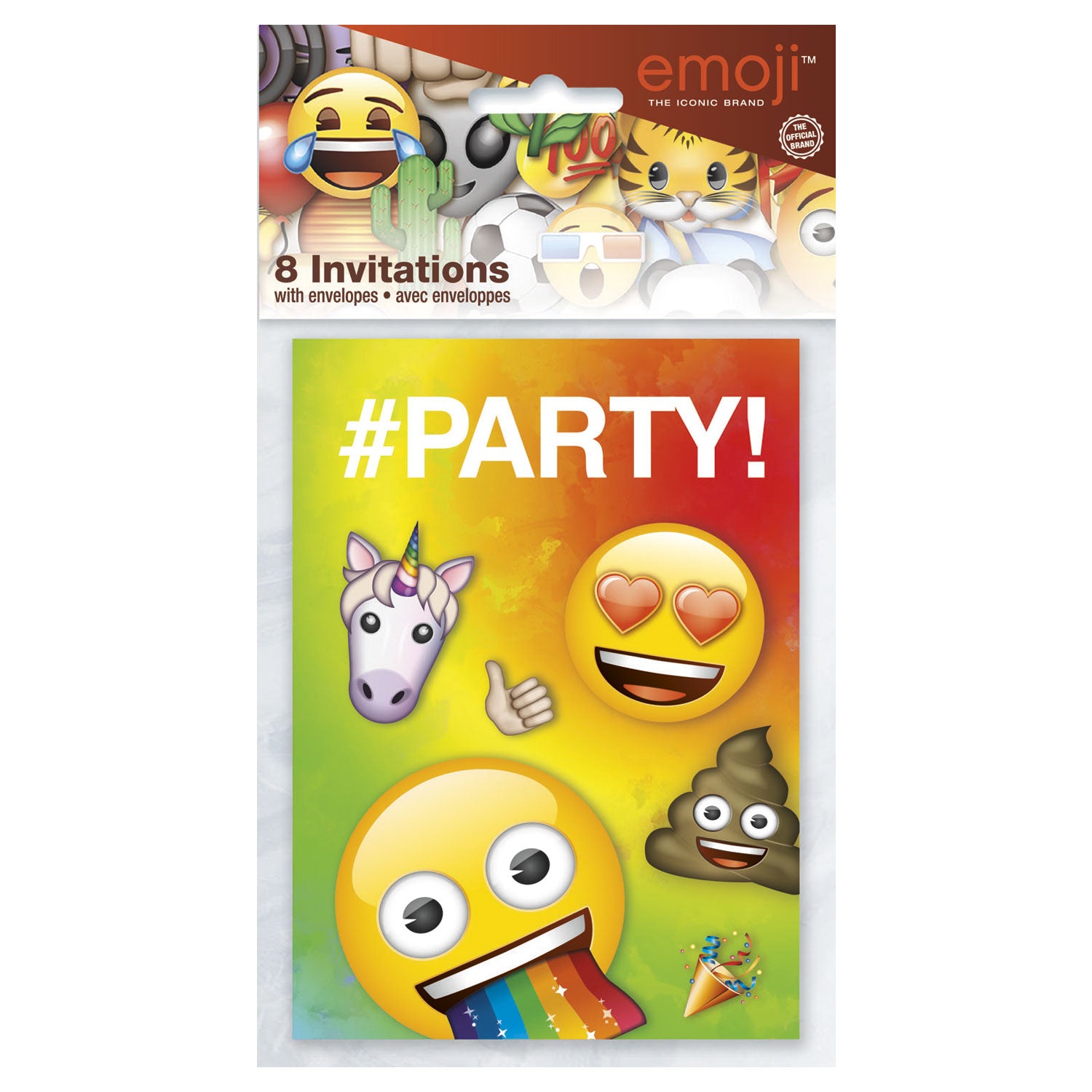 Haza Witbaard Invitations Emoji, 8e.