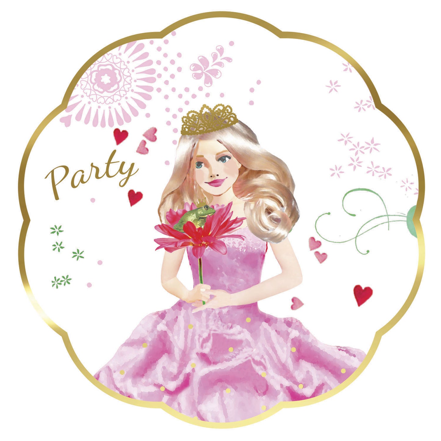 Invitations Princess, 6e.
