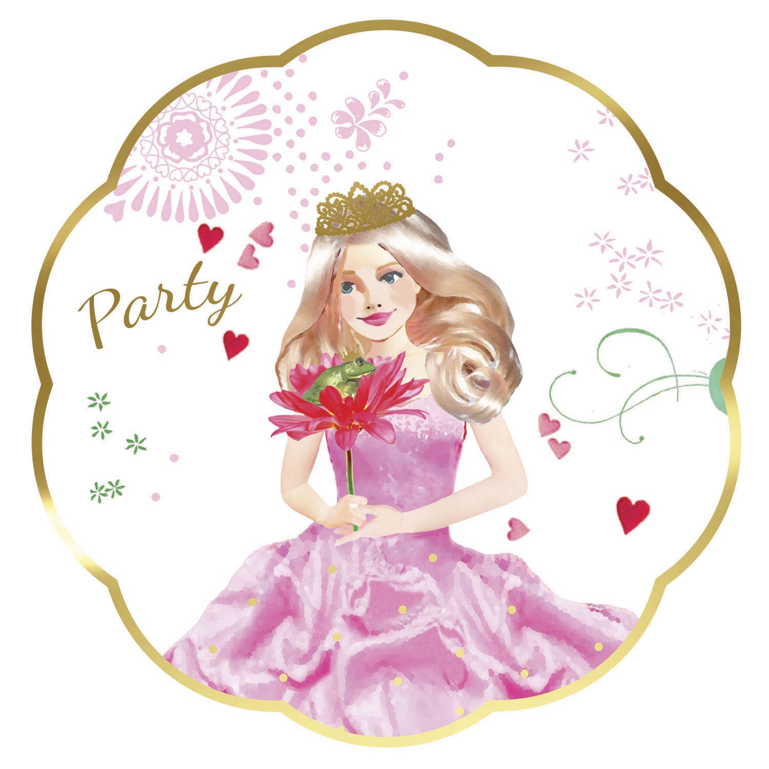 Invitations Princess, 6e.