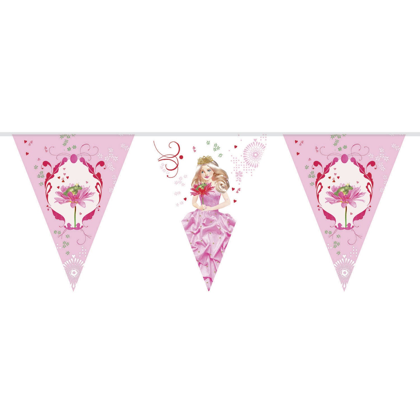 Ligne de drapeau princesse, 10mtr.
