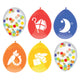 Haza Witbaard Balloon Mix Sint, 6e.