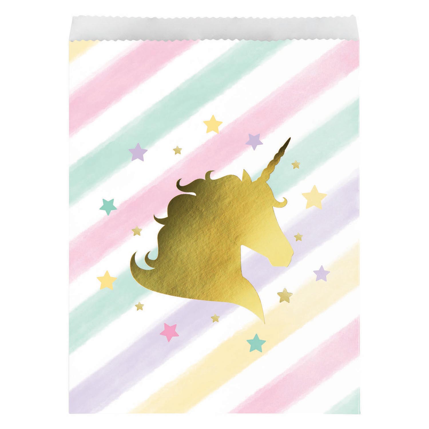 Haza Witbaard Unicorn Handling Sacs, 10st.