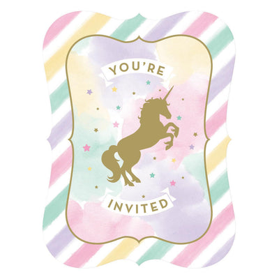 Haza Witbaard Unicorn Invitations, 8e.