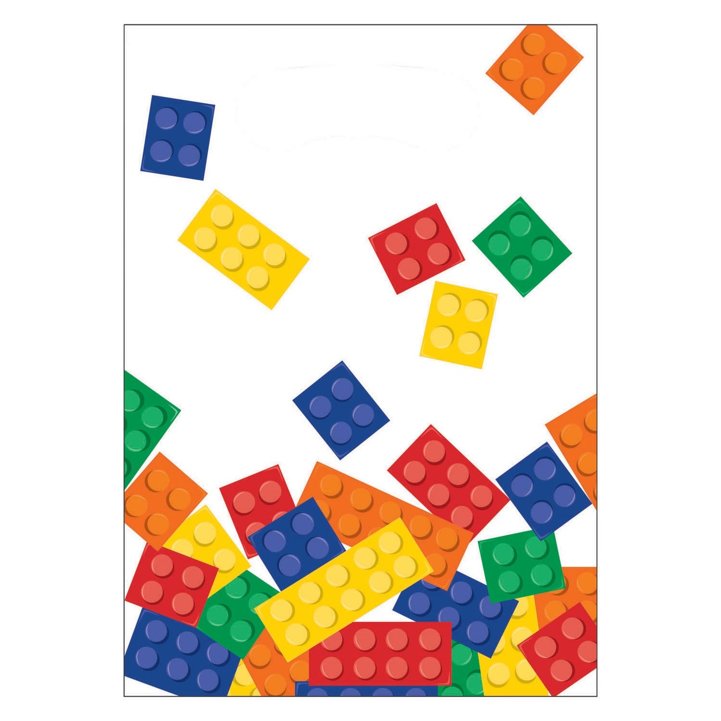Blocs de construction Haza Witbaard manipulant des sacs, 8e.