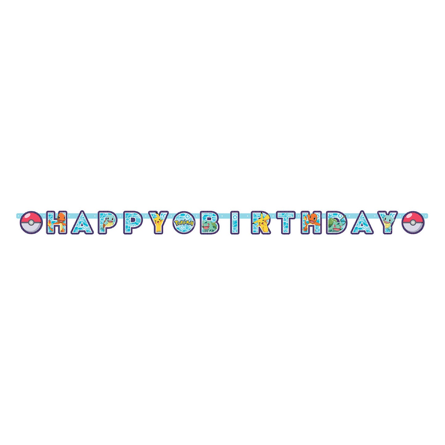 Haza Witbaard Pokemon Letterlinger Joyeux anniversaire