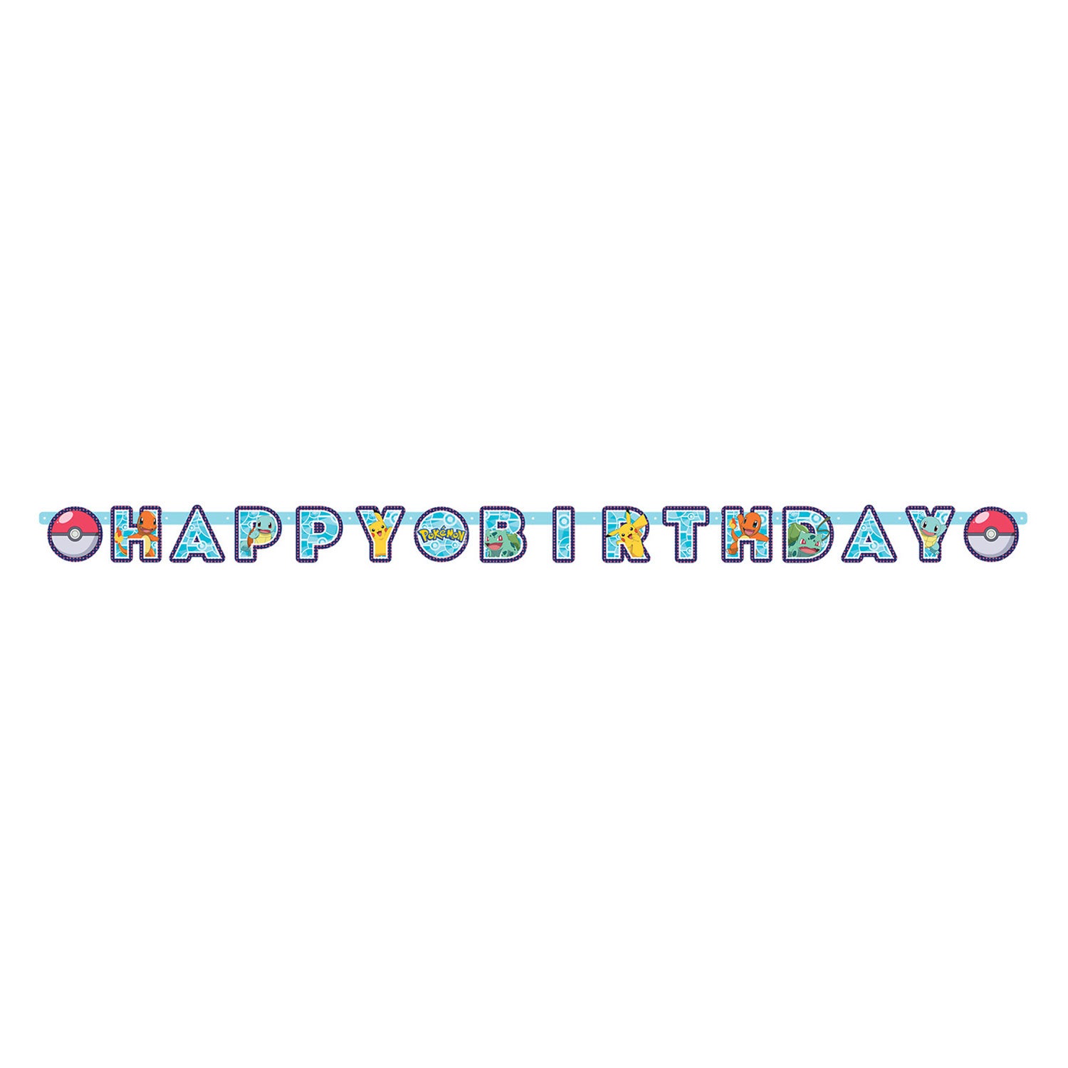 Haza Witbaard Pokemon Letterlinger Joyeux anniversaire