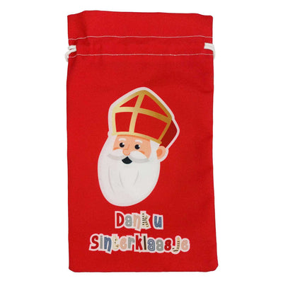 Sac en pain d'épice Haza witbaard merci sinterklaasje sint co. - 15x25cm
