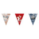 Haza barbe blanche drapeau ligne saint co. - 6m