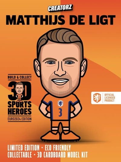 Oku Creatorz 3d Matthijs de Ligt héros sportifs