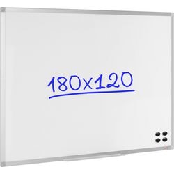 Tableau blanc magnétique vk 180x120cm, kit de montage