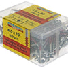 Rotadrill 1040031 - vis universelle ckpzd vz 4.0x30mm (200) | 4 pièces