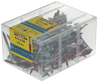 Rotadrill 1040024 - vis universelle vkpzd vz 4,5x50mm (200) | 4 pièces