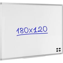 Tableau blanc magnétique émaillé vk 180x120cm